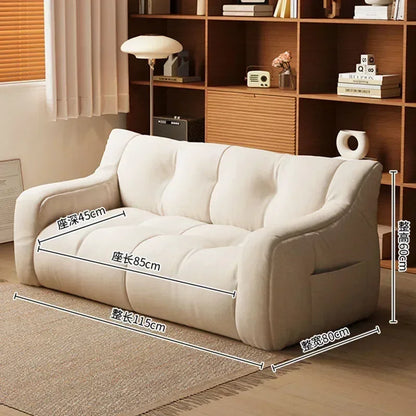 Modern Small Sofa Luxury Home Sofa  Lazy Leisure Balcony FloorRecliner Italian Living Room Sofás Para Salón Postmodern Furniture