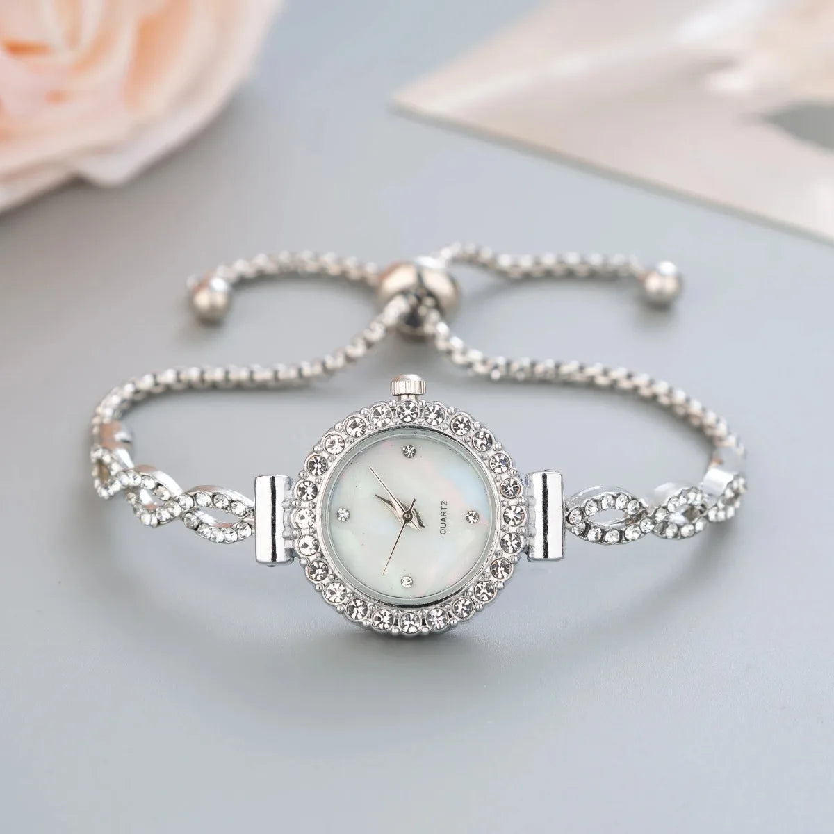 Women's Small Dial Wristwatch, Female Bracelet Watch, Quartz, Leisure, Popular, Elegant Clock, Golden Relojes, Hour, Ladies