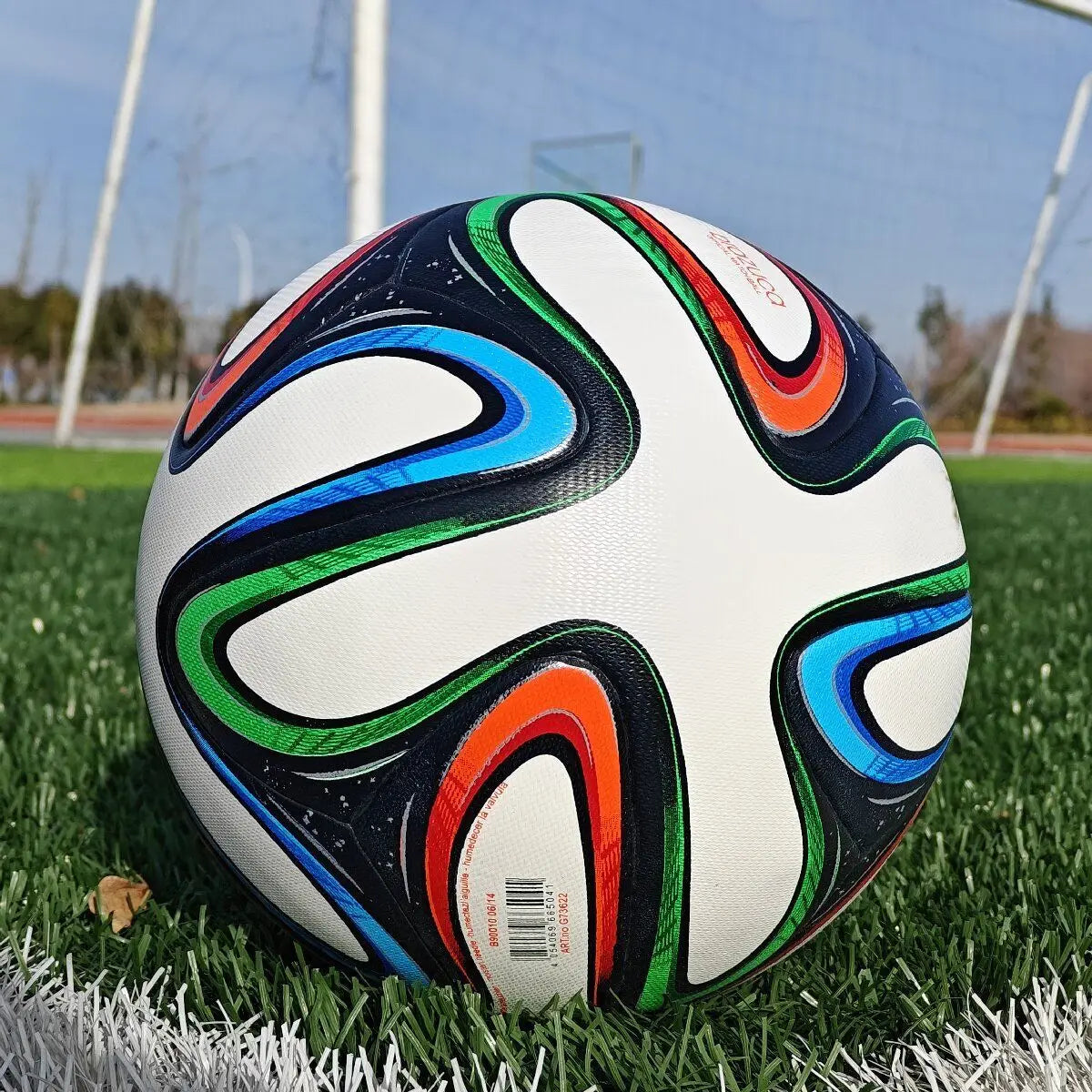 Balón de fútbol profesional para hombres y mujeres, tamaño 5, PU, ​​para adultos, para entrenamiento al aire libre, para equipo de fútbol grueso, 2014