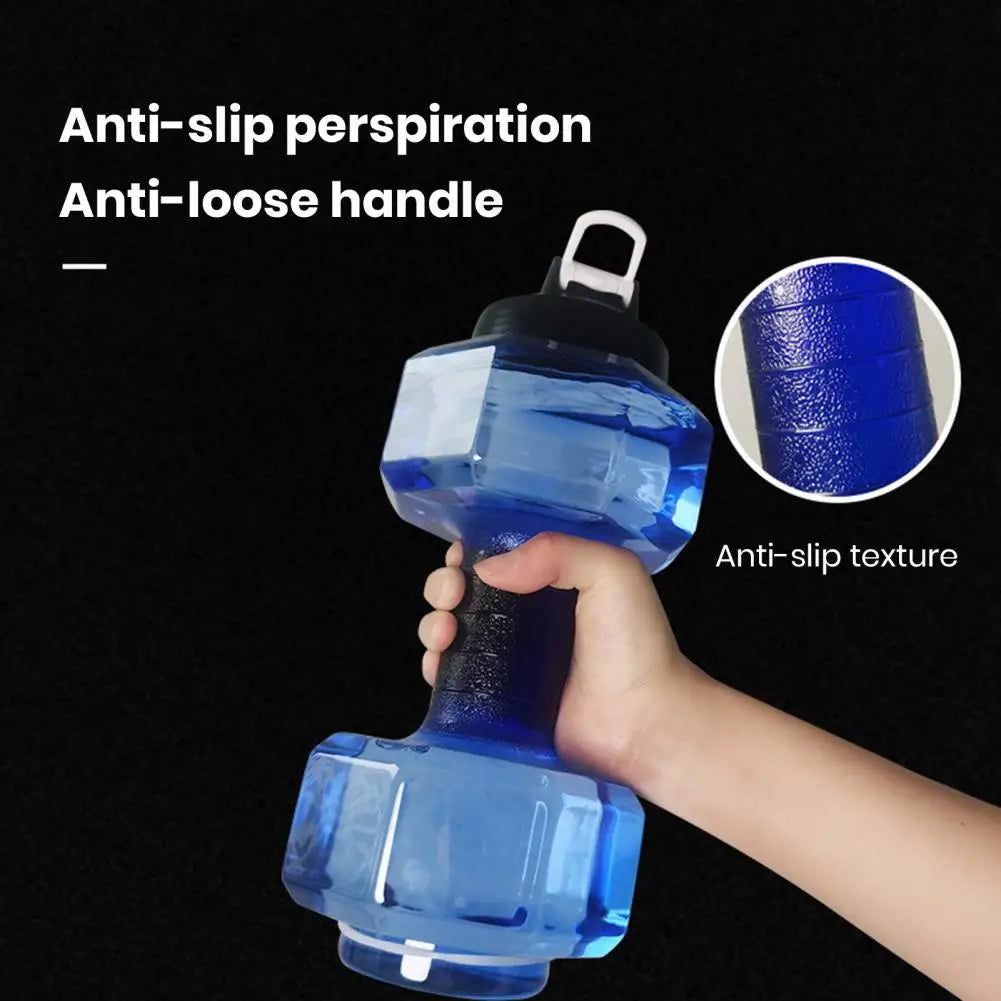 Dumbbell Water Bottle Water-filled Dumbbells Portable Dumbbell Sports Water Bottle for Arm Strength Training Workout for Home