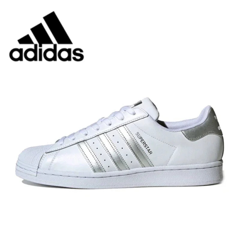 Adidas Superstar Men Woman Causal Shoes Non-slip Wear Comfort Outdoor Comfortable Sports Skateboard Sneakers All Trends Match