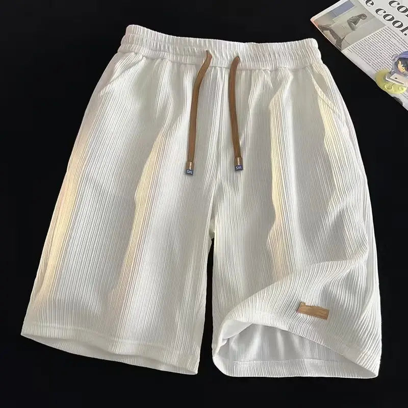 Man Short Pants Wide with Ice Gym Loose Shorts for Men White Baggy Home Running Quick Dry Xxl New in Pant 2024 Novelty Hot Deals