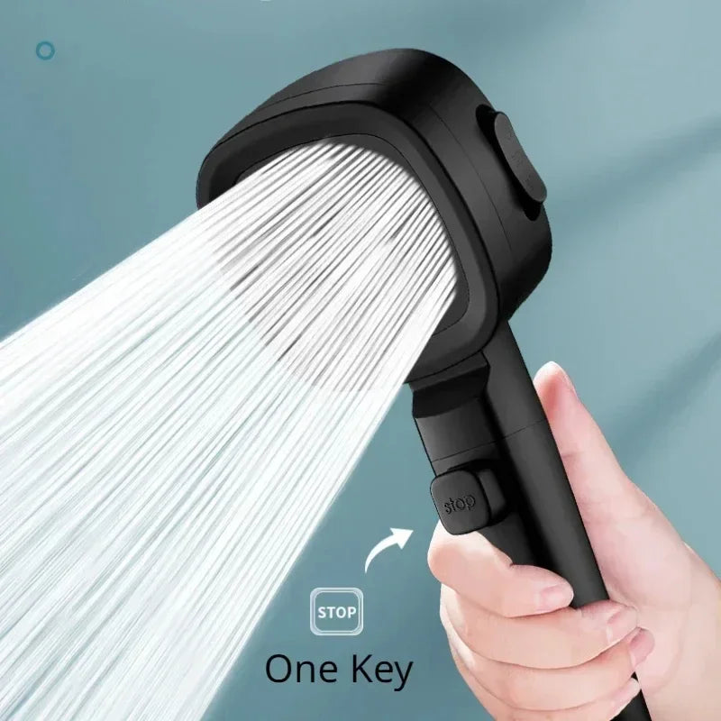 Xiaomi High Pressure Shower Head 3 Modes Adjustable Filter Shower Head Set New Smart Bathroom Shower Head Accessories Sprayer