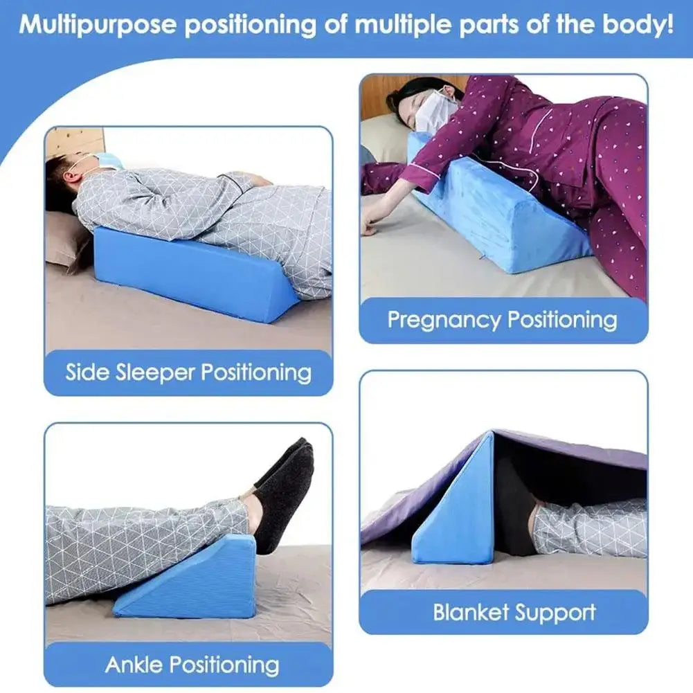 Pressure Reduce Cushion Hotel Home Wedge Pillow Comfortable Firm Foam Office Pain Relief Posture Correct Aid Back Support Soft