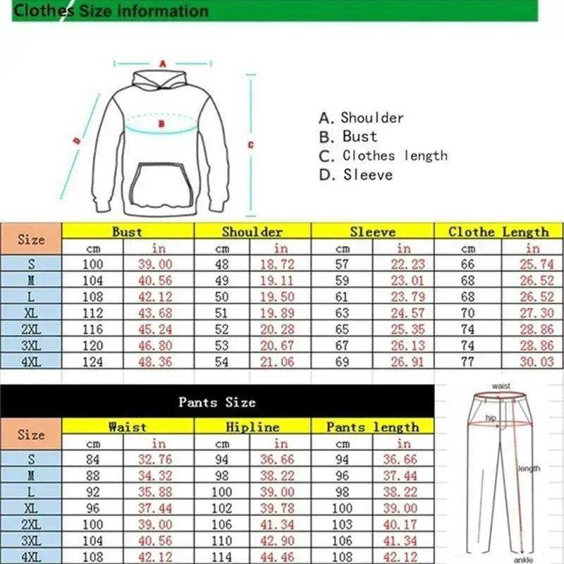 Basic Men/Women 2Pcs/Sets Sweatshirt Hoodies Pants 2024 Male Gyms Fitness Tops Joggers Sportswear Tracksuits