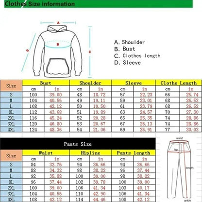 Basic Men/Women 2Pcs/Sets Sweatshirt Hoodies Pants 2024 Male Gyms Fitness Tops Joggers Sportswear Tracksuits