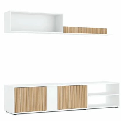 Ecco living room furniture White Artik and oak Atur 180 Cm