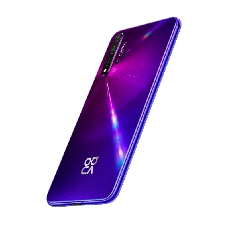 HUAWEI-Nova 5T,Смартфон Android,6,26 дюйма,128 ГБ/256 ГБ ROM,48 МП,Google Play Store,Мобильные телефоны,Сеть 4G,Сотовые телефоны