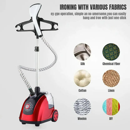 1800W 11 Gear Adjustable Garment Steamer 1.8L Hanging Vertical Steam Iron Home Handheld Garment Steamer Machine For clothes