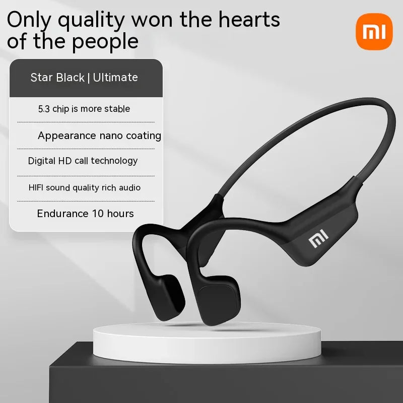 XIAOMI Mijia i18Pro Bone Conduction Neckband Wireless Earphones Bluetooth Headphones Sports Over Ear Headset With Mic