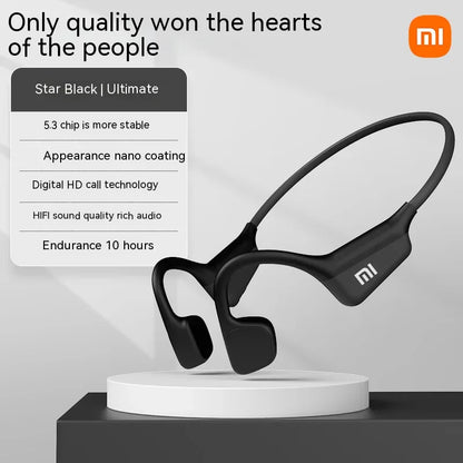 XIAOMI Mijia i18Pro Bone Conduction Neckband Wireless Earphones Bluetooth Headphones Sports Over Ear Headset With Mic