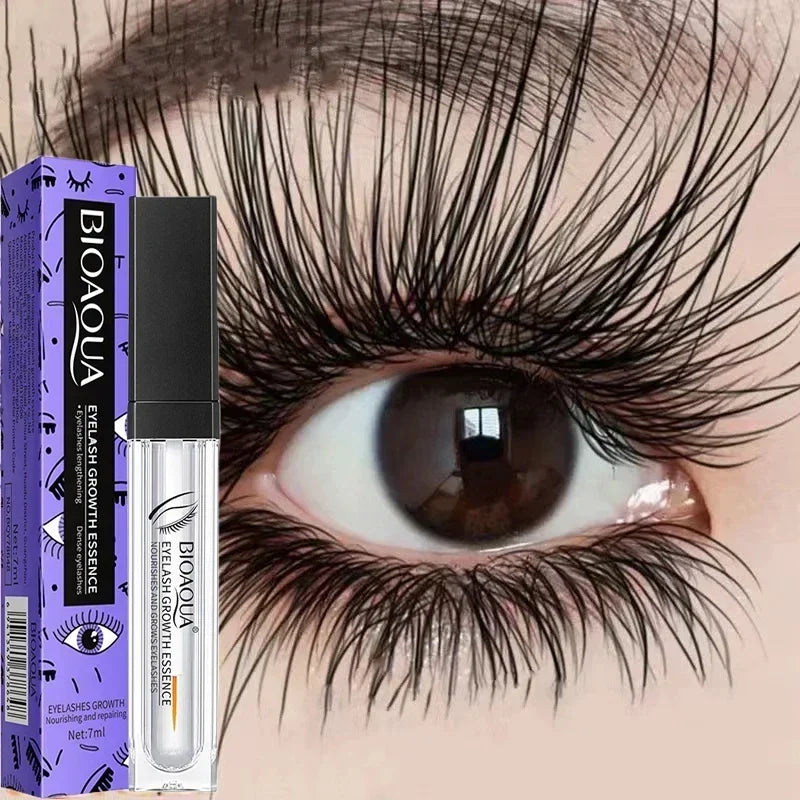 7 Days Fast Eyelash Growth nutrition Serum Natural Curl Health Volume & Thicken Eyelash Treatment Eyelash & Eyebrow Enhancer