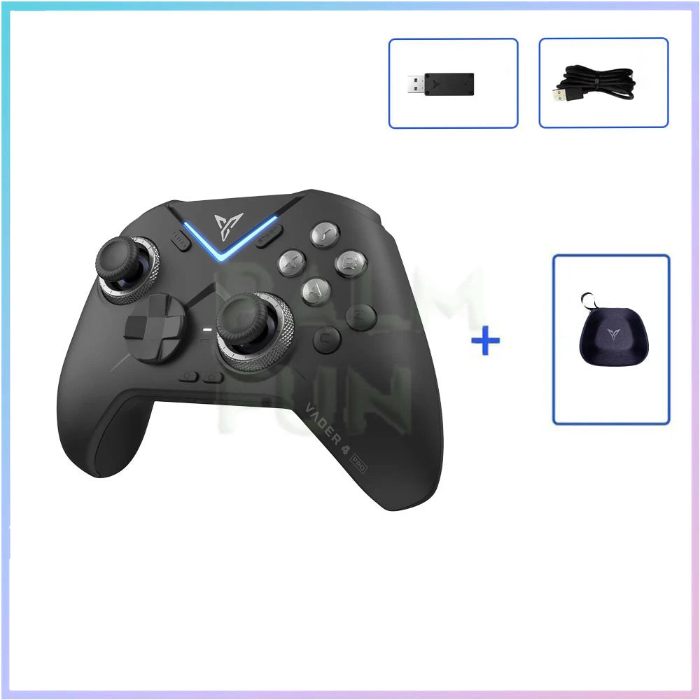 Flydigi Vader 4 Pro Bluetooth Wireless Athletic Handle Gamepads Video Gaming Controller with Hall Rocker for Xbox/PC/Steam Games