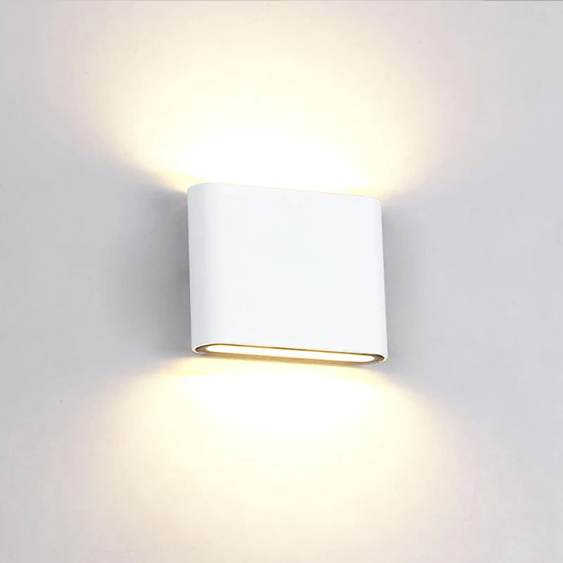 Nordic Wall Light  Aluminum IP65 Waterproof Indoor Wall Lamp Up Down Corridor Lights for Home Stairs Bedroom Bedside Lamps