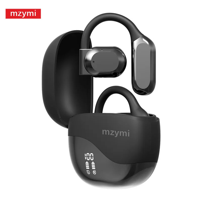 mzymi M62 Wireless Earbuds Hifi Sound Bluetooth 5.3 Headphones Over-Ear Headset Waterproof TWS Earphones With Mic For XIAOMI