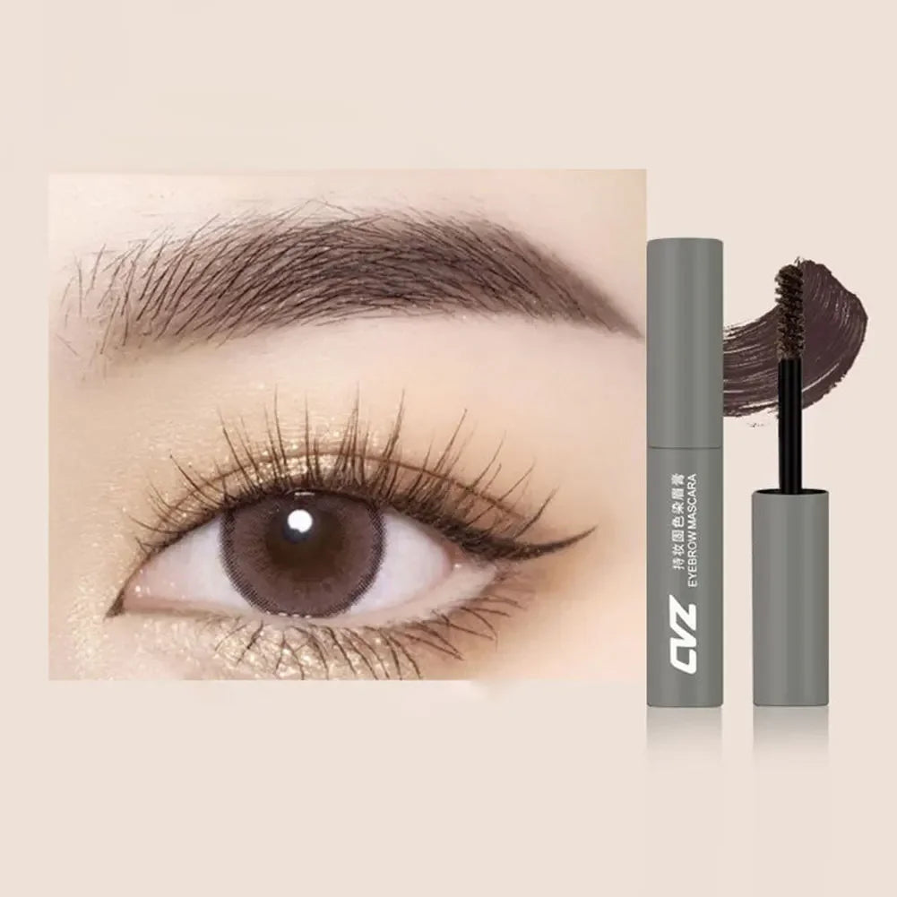 Professional Natural Pigments Tattoo Eyebrow Mascara Cream Lasting Eye Brow Tint Gel Liquid Paint Brown Black Color Makeup Tool