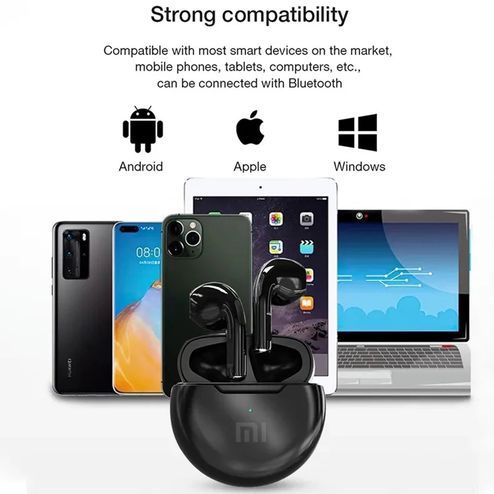 Xiaomi Mijia Pro 6 Bluetooth Earbuds Wireless Headsets TWS Stereo Earphones HiFi Sport Headphones With Mic Compatible All Phones