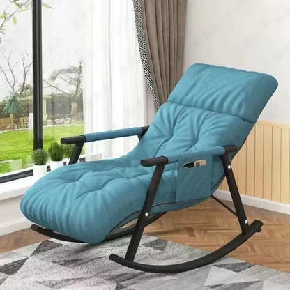 Double Rocking Chair Leisure Chair Waterproof Anti-fouling And Anti-tipping Sofa Chair For Bedroom Balcony Living Room Lazy Nap