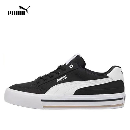 PUMA Court Classic comfortable casual non slip lightweight low top board shoes for men and women