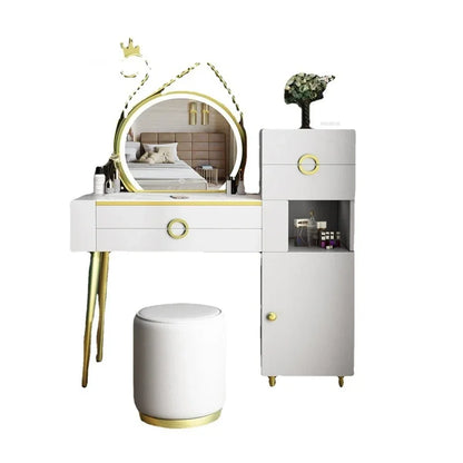 Nordic simple makeup Dressing Tables Ins Bedroom Storage Bedside Cabinet Modern Luxury Home Dressers Dresser Bedroom Furniture Z