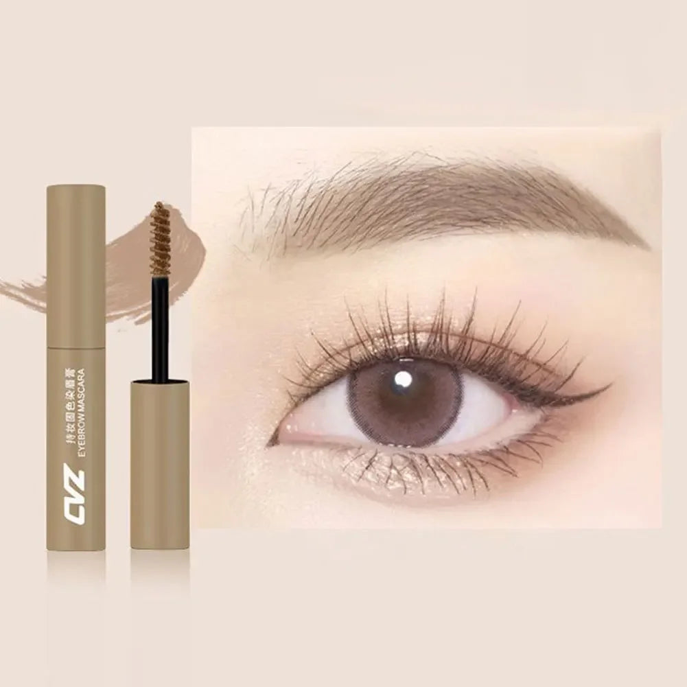 Professional Natural Pigments Tattoo Eyebrow Mascara Cream Lasting Eye Brow Tint Gel Liquid Paint Brown Black Color Makeup Tool