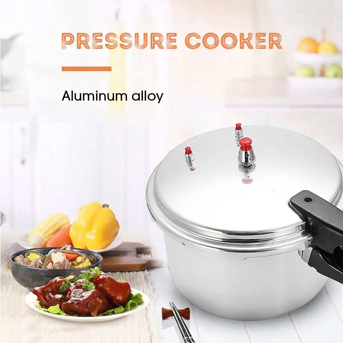 18/20/22/28/32cm 304 Stainless Steel Kitchen Pressure Cooker Electric Stove Gas Stove Energy-saving Safety Cooking Utensils