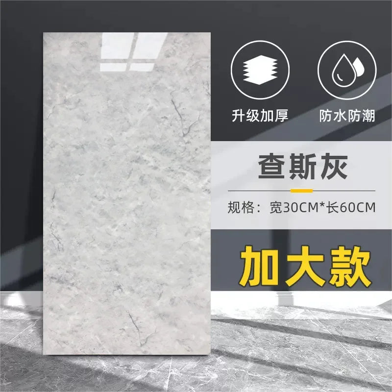 30cmx60cm  Marble Brick Wall Sticker 30x60cm Surface PVC Wallpaper Self-Adhesive Waterproof for Living Room Bedroom Bathroom