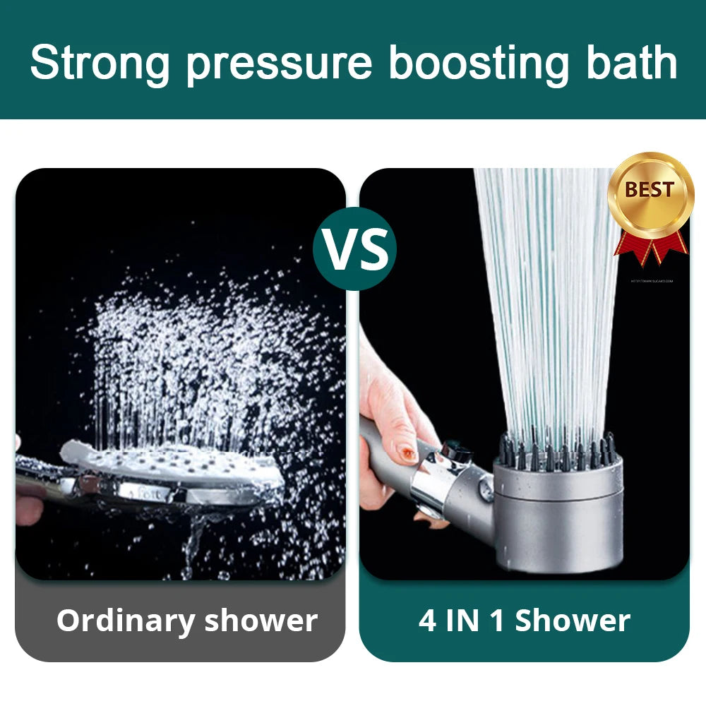 Xiaomi Mijia New High Pressure Shower Head 3 Modes Adjustable Showerheads with Filter Water Saving One-Key Stop Spray Nozzle