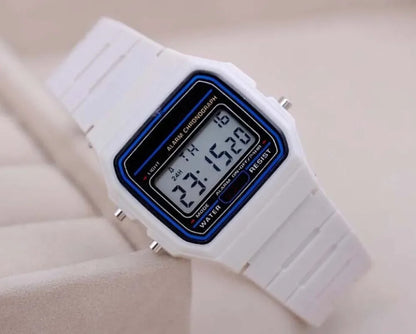 Sport LED Digital Watches for Men Simple Small Square Dial Electronic Watch Silicone Band Fashion Casual Mens Watch montre homme