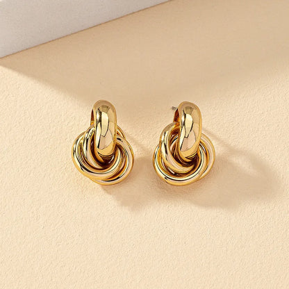 Korean Fashion Shiny Zircon Four Claws Stud Earrings for Women Dainty Ear Studs Girls Birthday Party Wedding New Fashion Jewelry