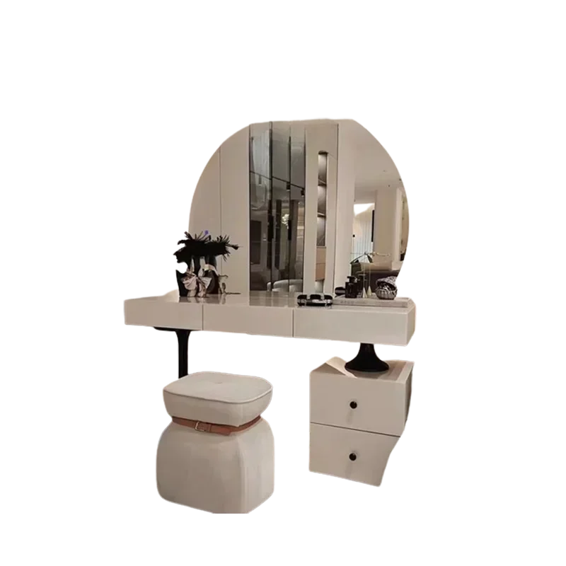 Makeup Vanity Table Set Hotel Furniture Room Nordic Home Bedroom Organizer Bedside Dresser Luxury Tocadores Woman Dressing