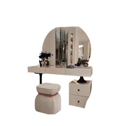 Makeup Vanity Table Set Hotel Furniture Room Nordic Home Bedroom Organizer Bedside Dresser Luxury Tocadores Woman Dressing