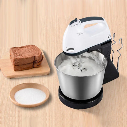 110V/220V Stand Food Mixers Kitchen Electric Food Blender Desktop Egg Whisk Cream Cake Dough Kneader Milk Frother Food Processor