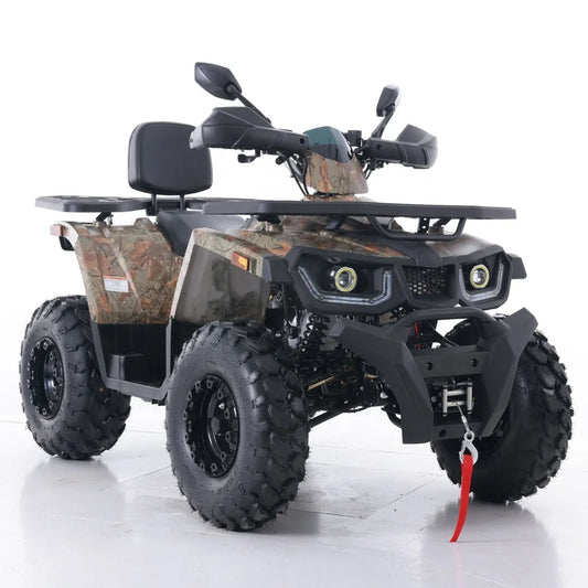 Tao Motor  2024 New Cheap Chinese Farm Automatic Chain Driving Cuatrimotos ATV Quad Bike 200cc ATV