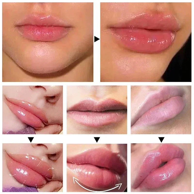 Long Lasting Makeup Lip Plumper Oil Serum Instant Volumising Essence Oil Repair Lip Fine Lines Increases Elasticity Sexy Lipbalm