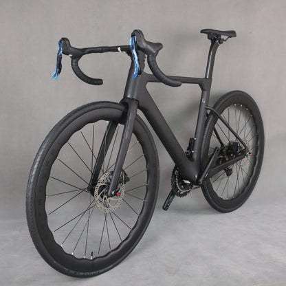 2024 Newest Style TT-X42 Bicycle Full bike Carbon Road cycle With WheelTop Wireless Electric Group Set carbon wheels