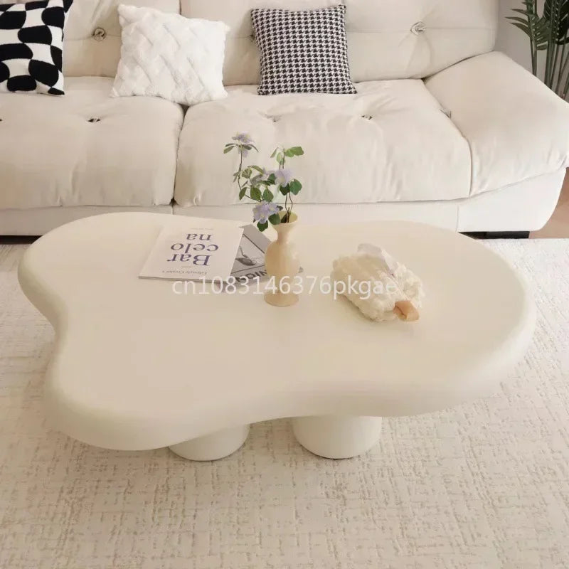 Clouds Tea Table House Lonely Wind Nordic Home Living Room Small Apartment Shaped Cream Simple Modern Tea Coffee Table Furniture