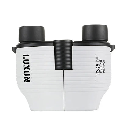 LUXUN 10X25 Auto Focus Binoculars  Portable HD Telescope for Outdoor Tourism Hunting