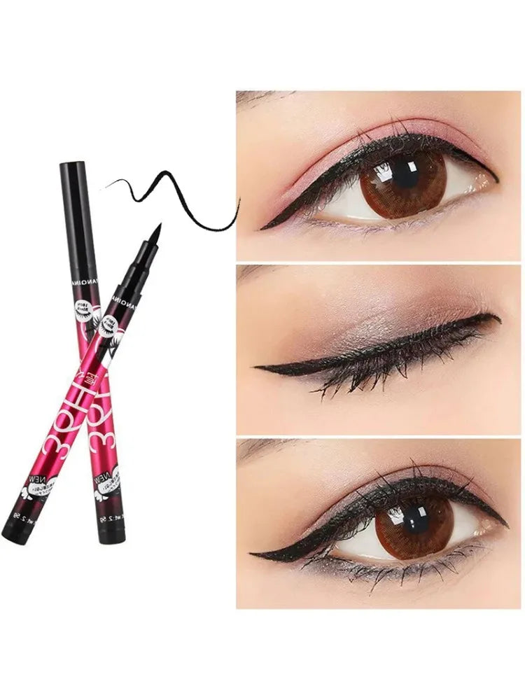 1 Pcs Black Brown Long Lasting Eye Liner Pencil Waterproof Eyeliner Smudge-Proof Cosmetic Beauty Makeup Smooth Liquid Eye liner