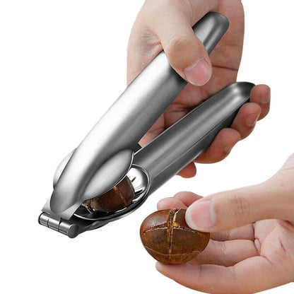 Stainless Steel Chestnut Opening Machine Nut Cracker Sheller Walnut Pliers Chestnut Cutter Opener Kitchen Gadgets Accessories