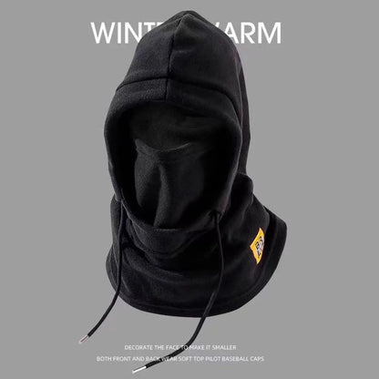 Women Beanie Fleece Cycling Hat Scarf Hooded Face Cover Men Camping Cycling Cap Ski Balaclava Beanie Bonnet Keep warm