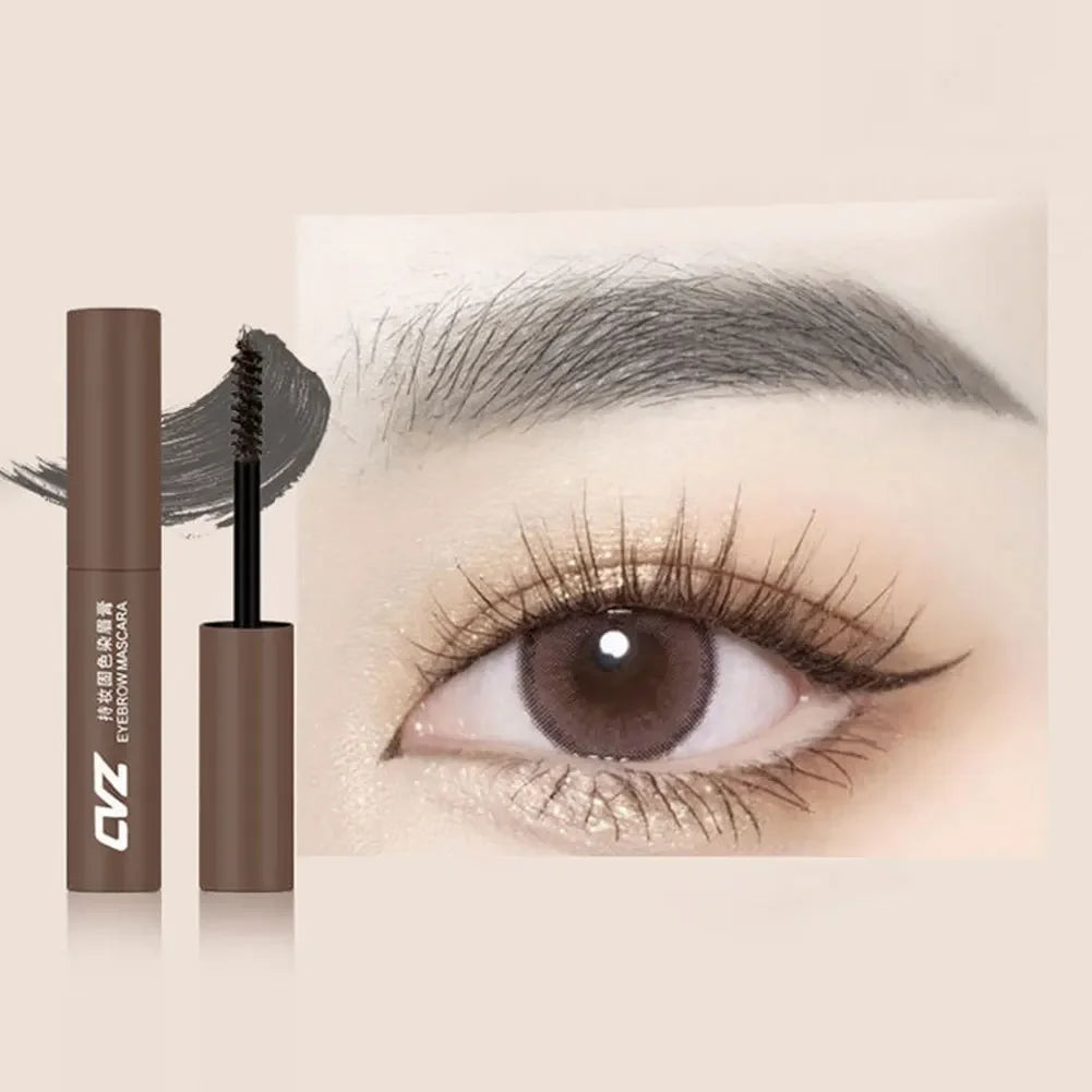 Professional Natural Pigments Tattoo Eyebrow Mascara Cream Lasting Eye Brow Tint Gel Liquid Paint Brown Black Color Makeup Tool