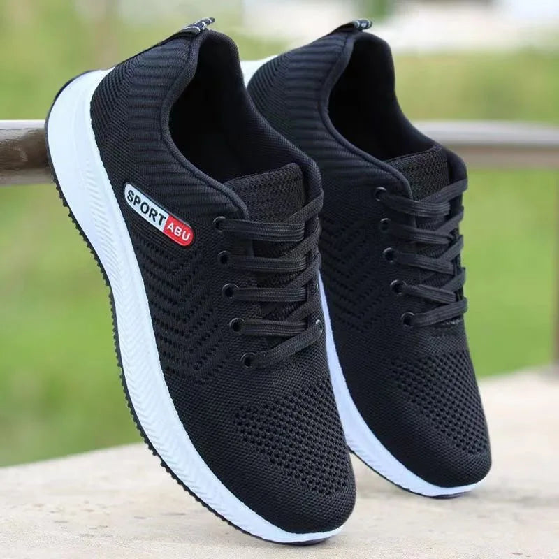 2025 men's casual sports shoes, fashionable and breathable outdoor running sports shoes, comfortable summer walking shoes, men's