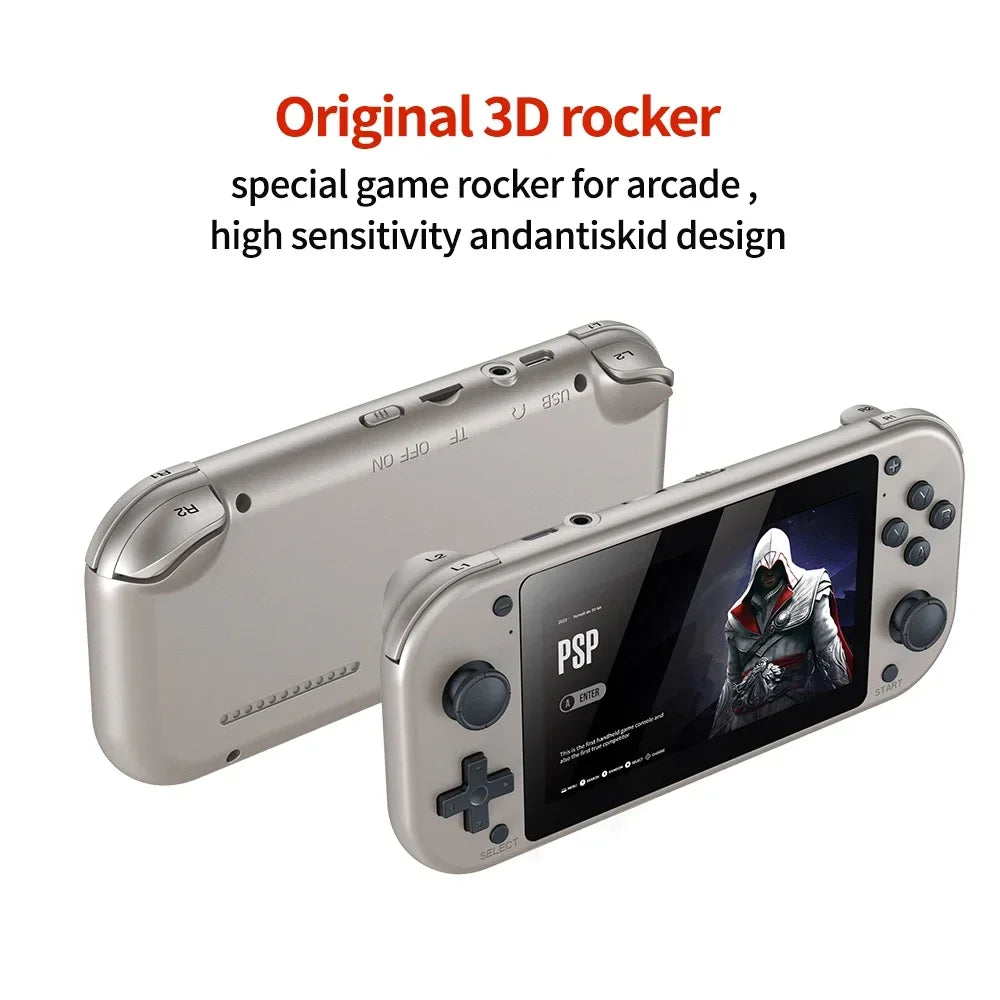 M17 Retro Handheld Video Game Console 4.3 Inch IPS Screen Mini Handheld Game Player 15000+ Games