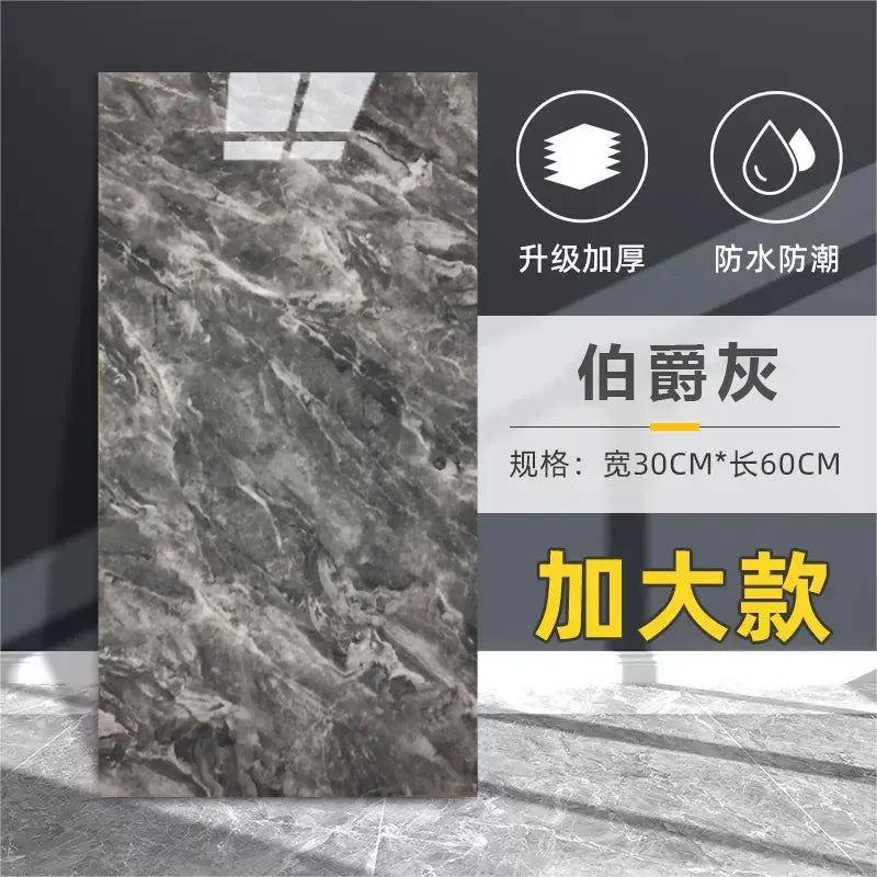 30cmx60cm  Marble Brick Wall Sticker 30x60cm Surface PVC Wallpaper Self-Adhesive Waterproof for Living Room Bedroom Bathroom