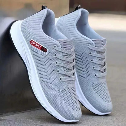 2025 men's casual sports shoes, fashionable and breathable outdoor running sports shoes, comfortable summer walking shoes, men's