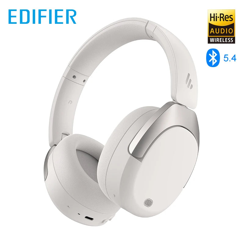 Edifier W830NB Wireless Headphones Bluetooth 5.4 Active Noise Cancelling Hi-Res Over-Ear Headset LDAC Foldable -45dB ANC 94H