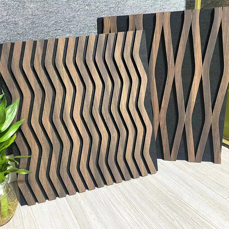 MDF Soundproof Wall Panels Sound Insulation Material Interior Decoration New Modern Building