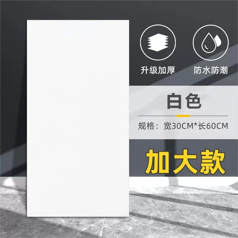 30cmx60cm  Marble Brick Wall Sticker 30x60cm Surface PVC Wallpaper Self-Adhesive Waterproof for Living Room Bedroom Bathroom