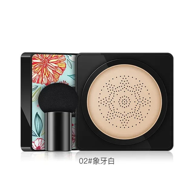 Mushroom Head Air Cushion BB Cream Foundation Cream for Face Makeup Concealer Air Cuhsion for Face Base with Whitening CC Cream